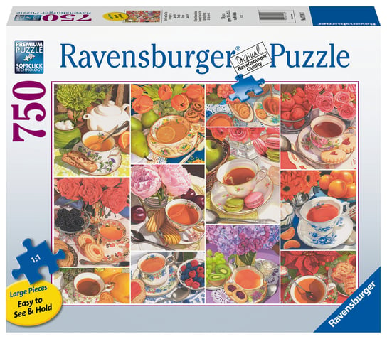 Ravensburger, puzzle, XXL, Czas na herbatę, 750 el. Ravensburger