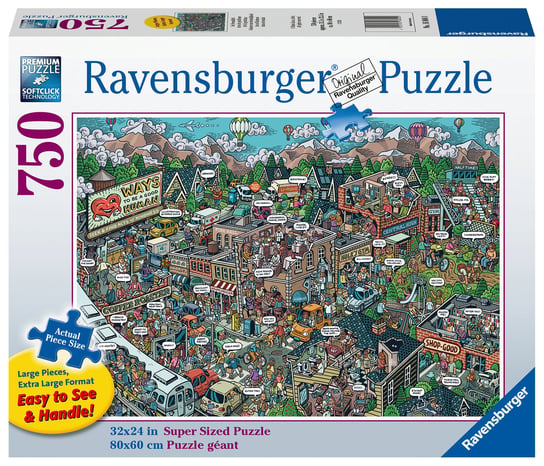 Ravensburger, puzzle, XXL, Everyday Goodness, 750 el. Ravensburger