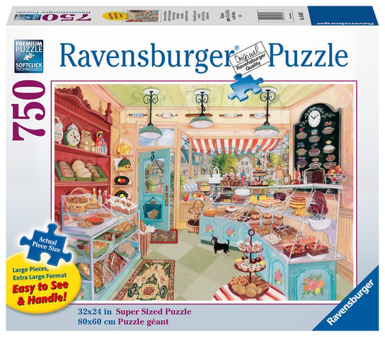 Ravensburger, puzzle, XXL, Piekarnia na rogu, 750 el. Ravensburger