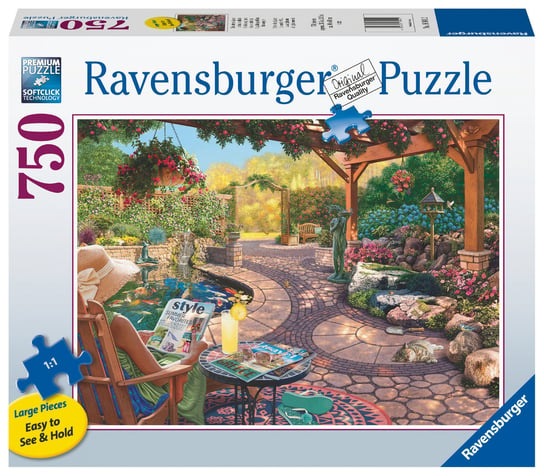 Ravensburger, puzzle, XXL, Piękne podwórko, 750 el. Ravensburger