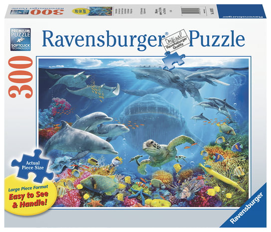 Ravensburger, puzzle, XXL, Podwodne życie, 300 el. Ravensburger