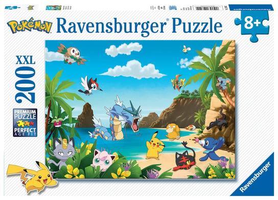 Ravensburger, puzzle, XXL Pokemon, 200 el. Ravensburger