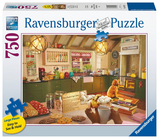 Ravensburger, puzzle, XXL, Przytulna kuchnia, 750 el. Ravensburger