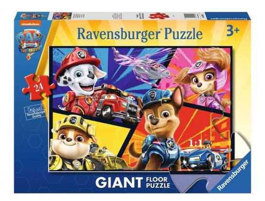 Ravensburger, puzzle, XXL, Psi Patrol, 24 el. Ravensburger