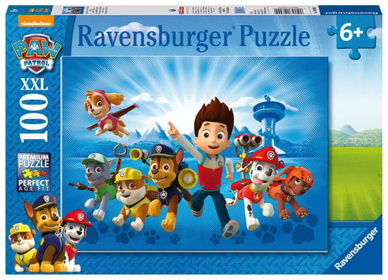 Ravensburger, puzzle, XXL, Psi Patrol Na Ratunek, 100 el. Ravensburger
