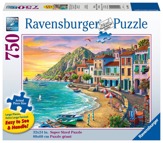 Ravensburger, puzzle, XXL, Romantyczny wschód słońca, 750 el. Ravensburger