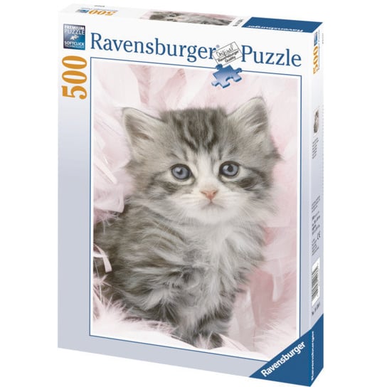 Ravensburger, puzzle, XXL, Słodkie kocięta, 500 el. Ravensburger