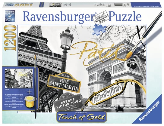 Ravensburger, puzzle, Złoty Paryż, 1200 el. Ravensburger