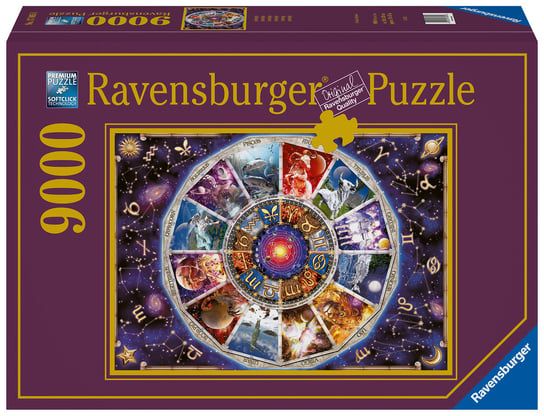 Ravensburger, puzzle, znaki zodiaku, Astrologia, 9000 el. Ravensburger