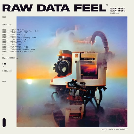 Raw Data Feel (przeźroczysty winyl) Everything Everything