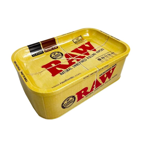 Raw Munchies Box - Metalowe Pudełko Z Tacką RAW