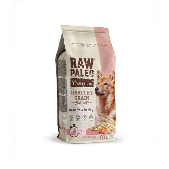 Raw Paleo Healthy Grain Adult Salmon Barley Sucha Karma Z Łososiem Dla Psów Dorosłych 10kg RAW PALEO