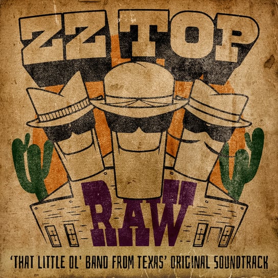 RAW (‘That Little Ol' Band From Texas’ Original Soundtrack), płyta winylowa ZZ Top