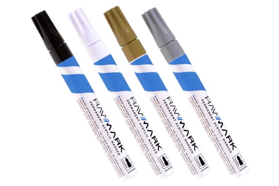 Rawmark, zestaw 4 permanentnych markerów olejowych Gline