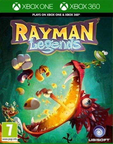 Rayman Legends X360 Ubisoft