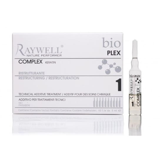 Raywell BioPlex 1, Ampułki do włosów, 10x5ml Raywell