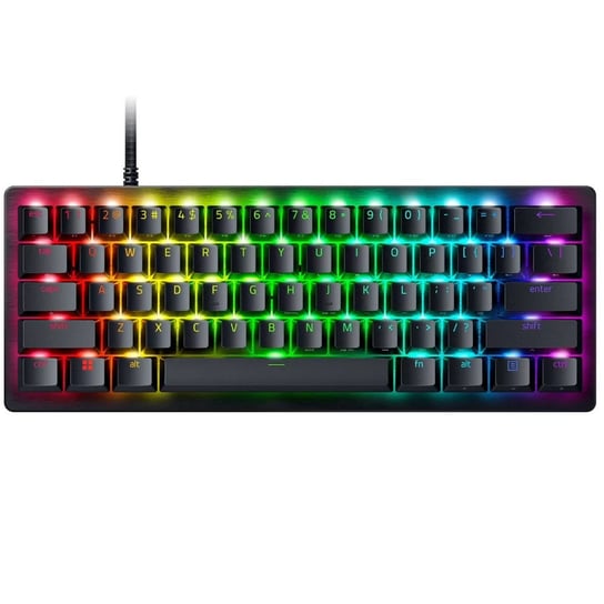 Razer Huntsman V3 Pro Mini klawiatura mechaniczna 60% Rgb analogowe przełączniki optyczne Gen-2 Us Black Razer