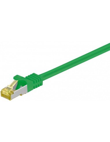 RB-LAN Patchcord S/FTP (PiMF) LSZH zielony Cat.7, 0.5m RB-LAN