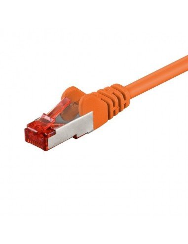 RB-LAN Patchcord S/FTP (PiMF) pomarańczowy Cat.6, 0.25m RB-LAN