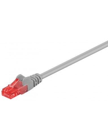 RB-LAN Patchcord U/UTP szary Cat.6, 0.25m RB-LAN