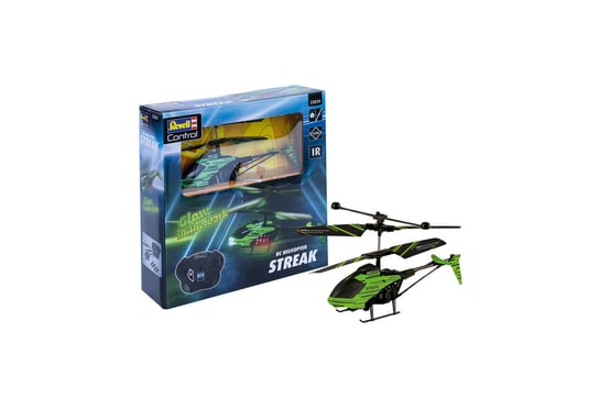 RC Glow-in-the-Dark Helicopter "Streak" Revell