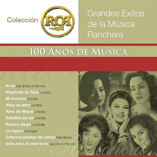 RCA 100 Años de Música - Segunda Parte (Grandes Exitos de la Música Ranchera, Vol. 1) Various Artists