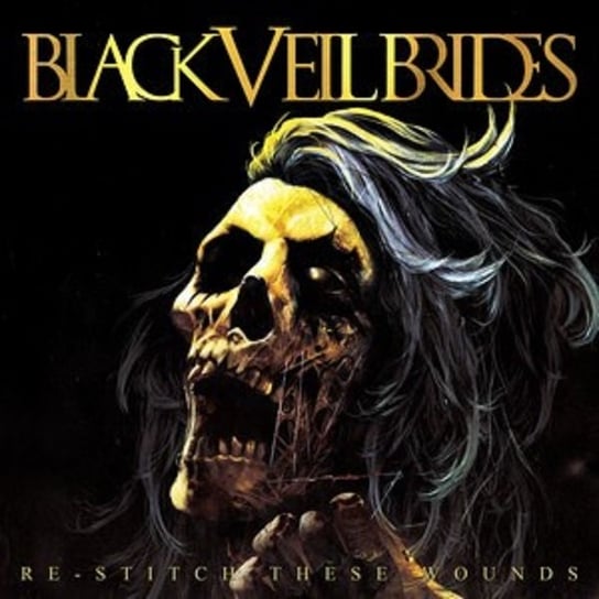Re-Stitch These Wounds (Ultra Clear w/ Neon Yellow & Black Splatter) Black Veil Brides
