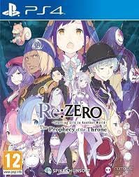 Re ZERO The Prophecy of the Throne, PS4 Inny producent