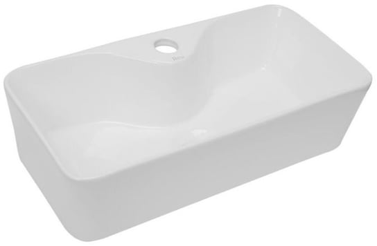 Rea Kelly umywalka 49x38 cm nablatowa prostokątna biała REA-U6524 Inna marka