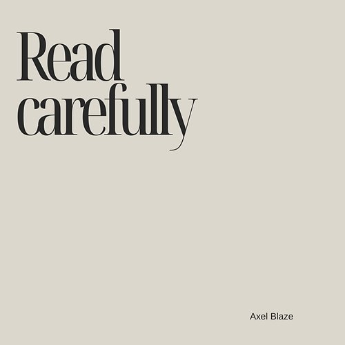 Read carefully Axel Blaze