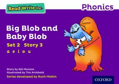 Read Write Inc. Phonics: Big Blob and Baby Blob (Purple Set 2 Storybook 3) Gill Munton