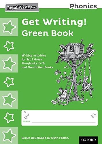Read Write Inc. Phonics: Get Writing! Green Book Pack of 10 Miskin Ruth