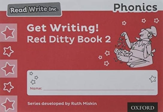Read Write Inc. Phonics: Get Writing! Red Ditty Book 2 Pack of 10 Miskin Ruth