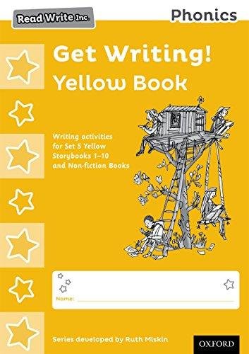 Read Write Inc. Phonics: Get Writing! Yellow Book Pack of 10 Miskin Ruth