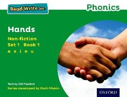 Read Write Inc. Phonics: Green Set 1 Non-fiction 1 Hands Munton Gill