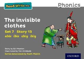 Read Write Inc. Phonics: Grey Set 7 Storybook 13 The Invisible Clothes Munton Gill