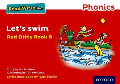 Read Write Inc. Phonics: Let's Swim (Red Ditty Book 8) Gill Munton