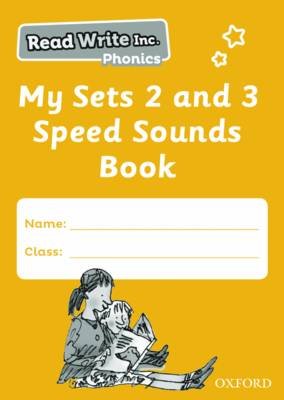 Read Write Inc. Phonics: My Sets 2 and 3 Speed Sounds Book (Pack of 5) Miskin Ruth