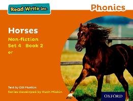 Read Write Inc. Phonics: Orange Set 4 Non-fiction 2 Horses Munton Gill