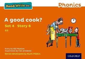 Read Write Inc. Phonics: Orange Set 4 Storybook 6 A Good Cook? Munton Gill