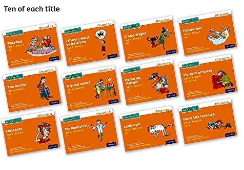 Read Write Inc. Phonics: Orange Set 4 Storybooks Pack of 120 Gill Munton