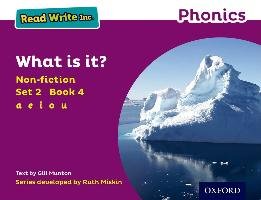 Read Write Inc. Phonics: Purple Set 2 Non-fiction 4 What is it? Munton Gill