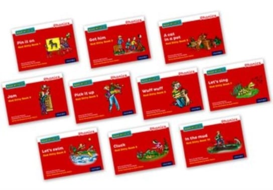 Read Write Inc. Phonics: Red Ditty Books Mixed Pack of 10 Gill Munton
