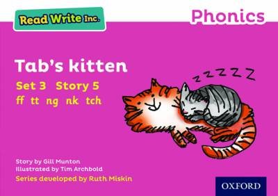 Read Write Inc. Phonics: Tab's Kitten (Pink Set 3 Storybook 5) Gill Munton