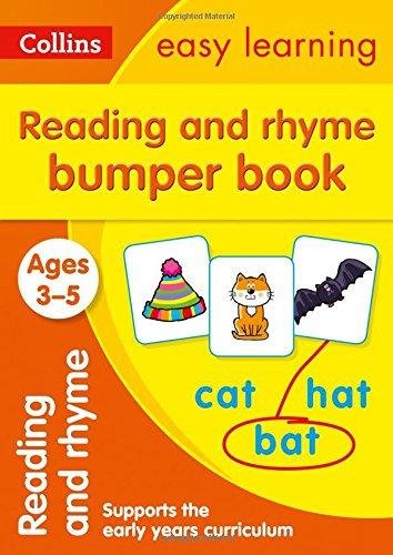 Reading and Rhyme Bumper Book Ages 3-5: Ideal for Home Learning Collins Easy Learning