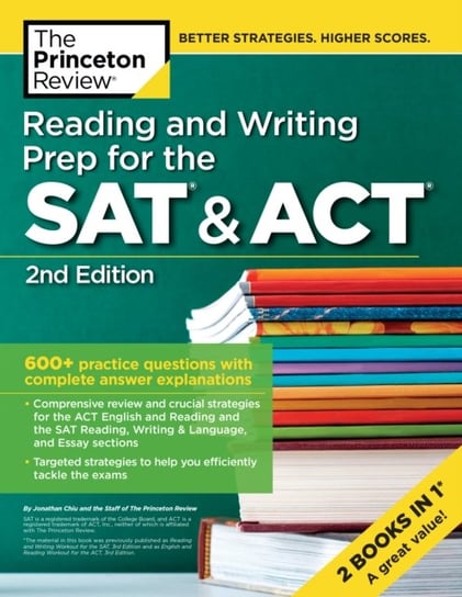Reading and Writing Prep for the SAT and ACT Opracowanie zbiorowe