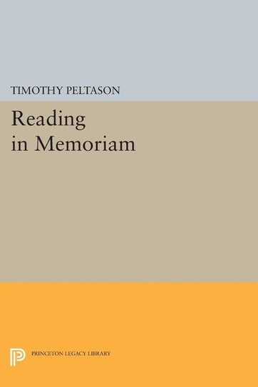 Reading In Memoriam Peltason Timothy