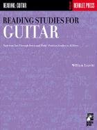 Reading Studies for Guitar Leavitt William