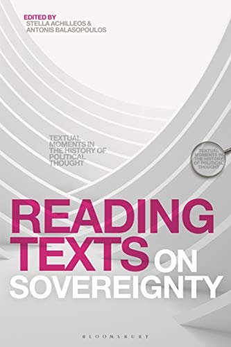 Reading Texts on Sovereignty: Textual Moments in the History of Political Thought Opracowanie zbiorowe