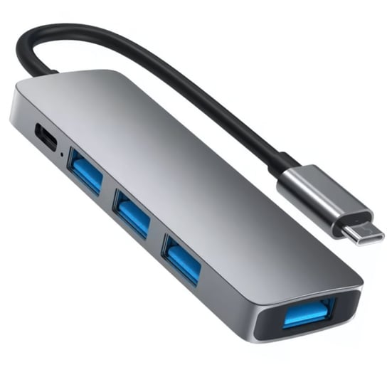 Reagle Adapter Hub USB-C do Macbook PD 100W 4 USB Aktywny Reagle